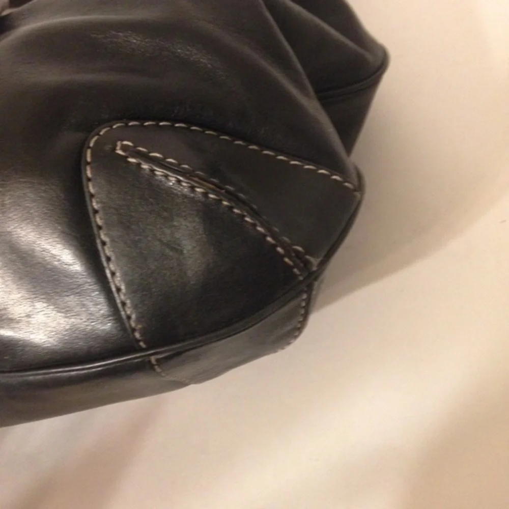 Michael Kors vintage black leather bag